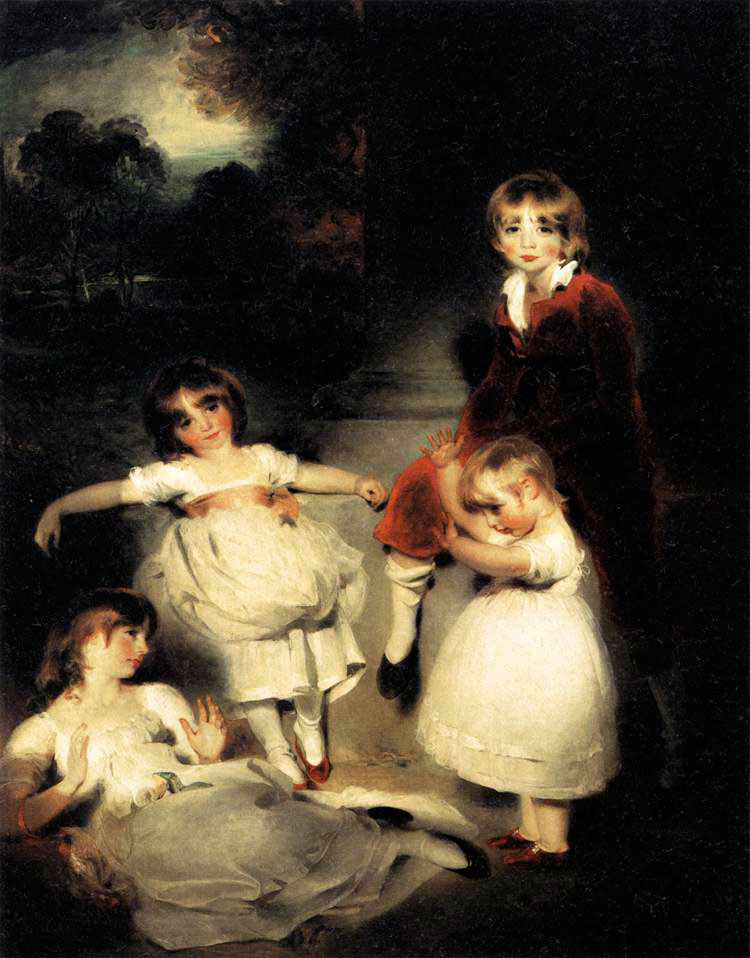 Portrait of the Children of Ayscoghe Boucherett (Портрет детей Эйскоу Баучеретт), 1799-1800