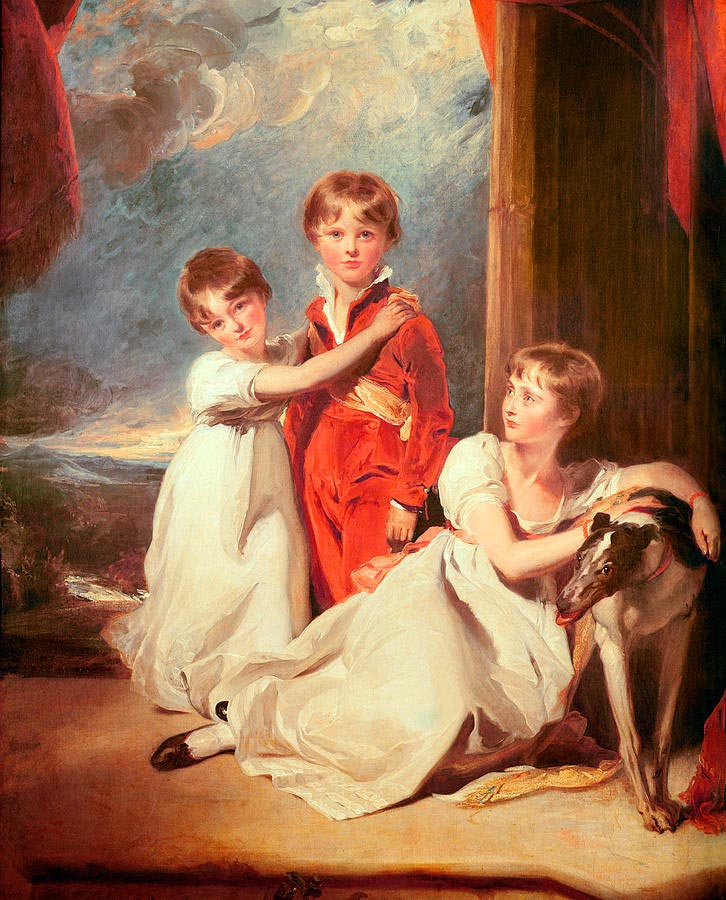 Portrait of the Fluyder Children (Портрет детей семейства Флюдер), 1805