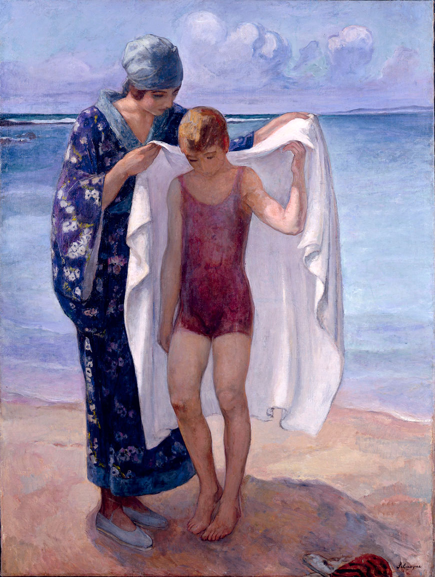 La Sortie de Bain, Prefailles (Купальный халат, Префай), 1922