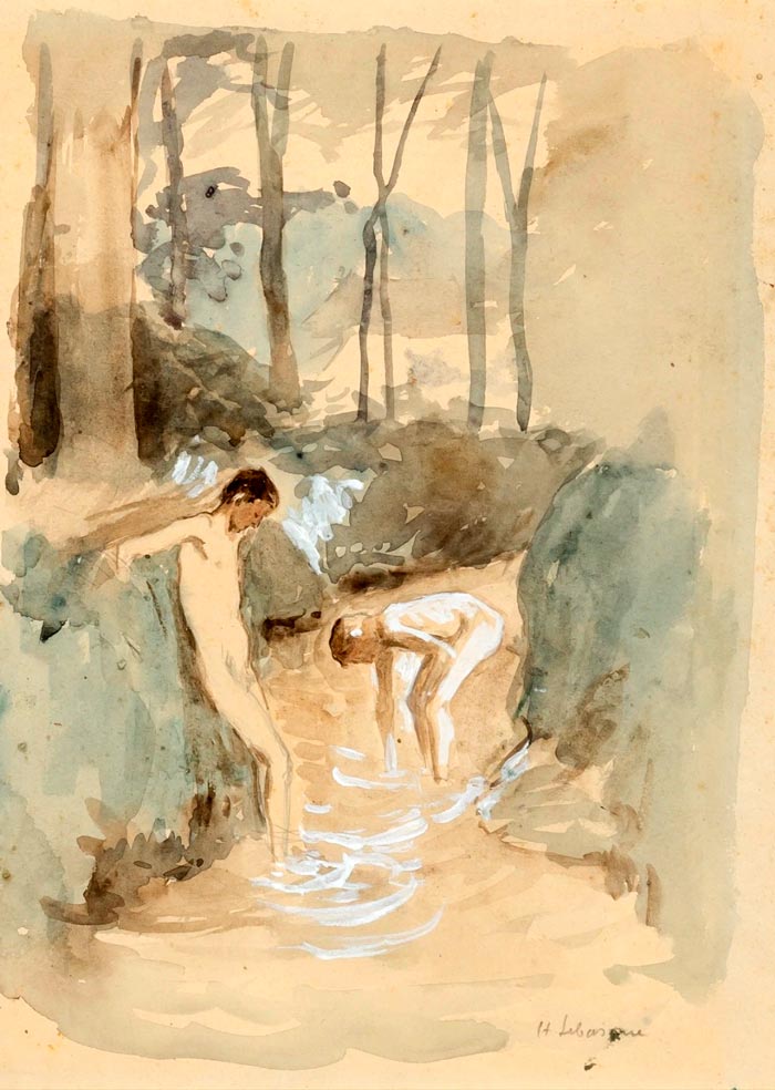 Bathers in a Forest (Купающиеся в лесу)