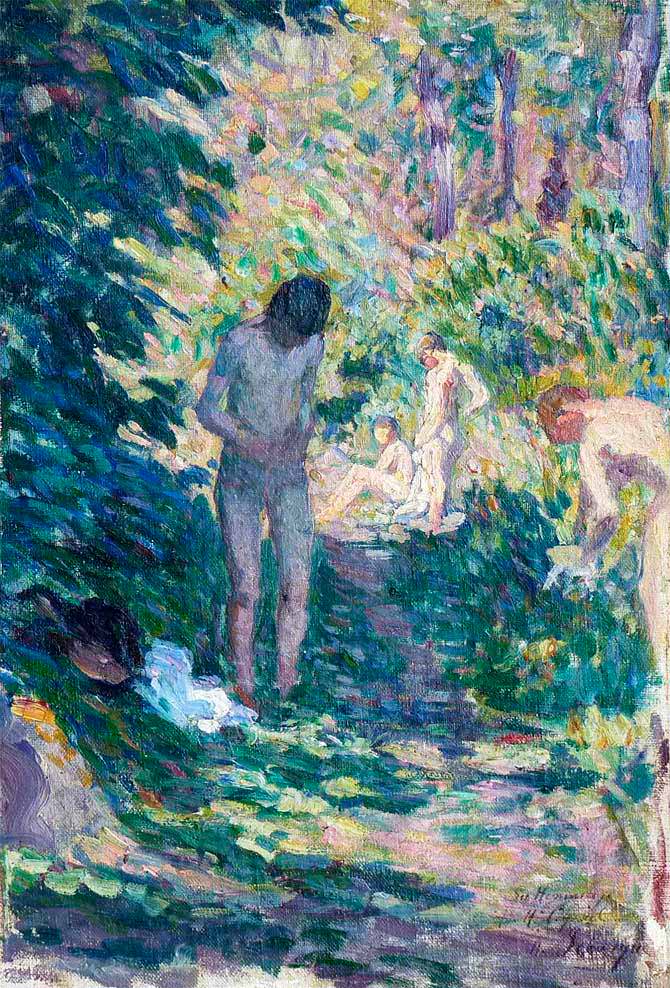 Les baigneurs (Купающиеся), 1900