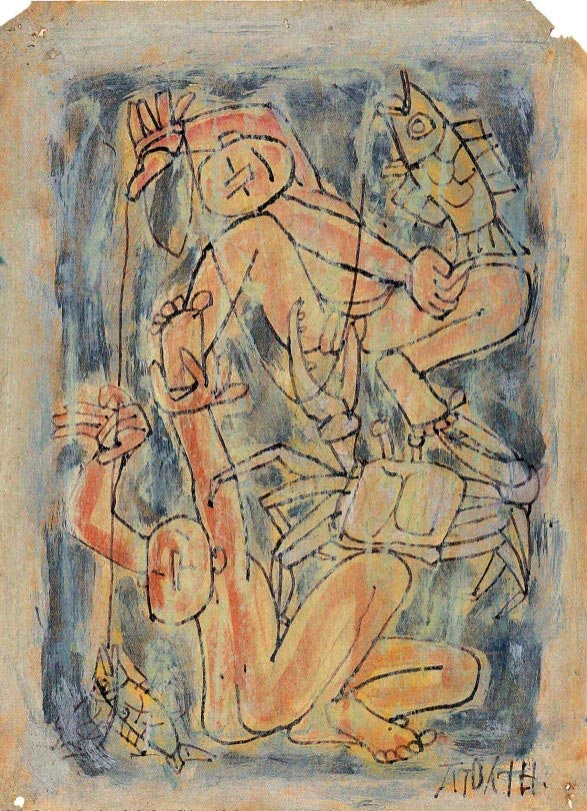Boys, Fish, and Crab (Мальчики, рыба и краб)