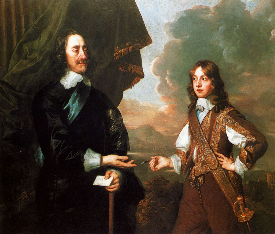 Charles I and young James II (Чарльз I и юный Джеймс II),  1647