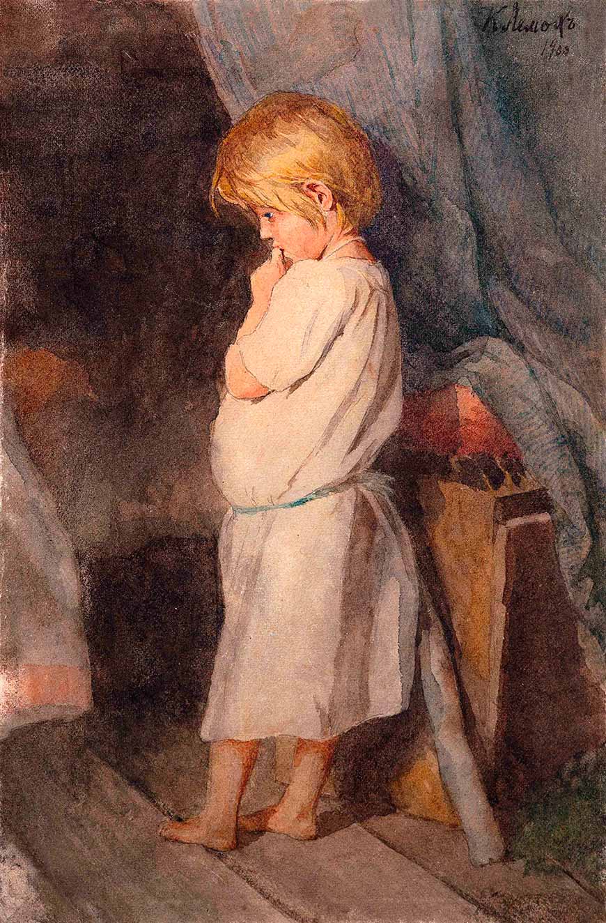 Maльчик (A boy), 1900