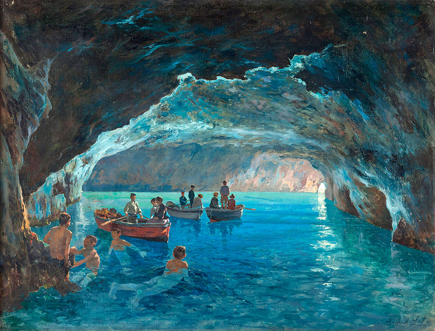 La grotta azzurra (Голубой грот)