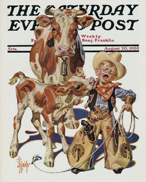 Little Cowboy Takes a Licking (Телячьи нежности), 1938