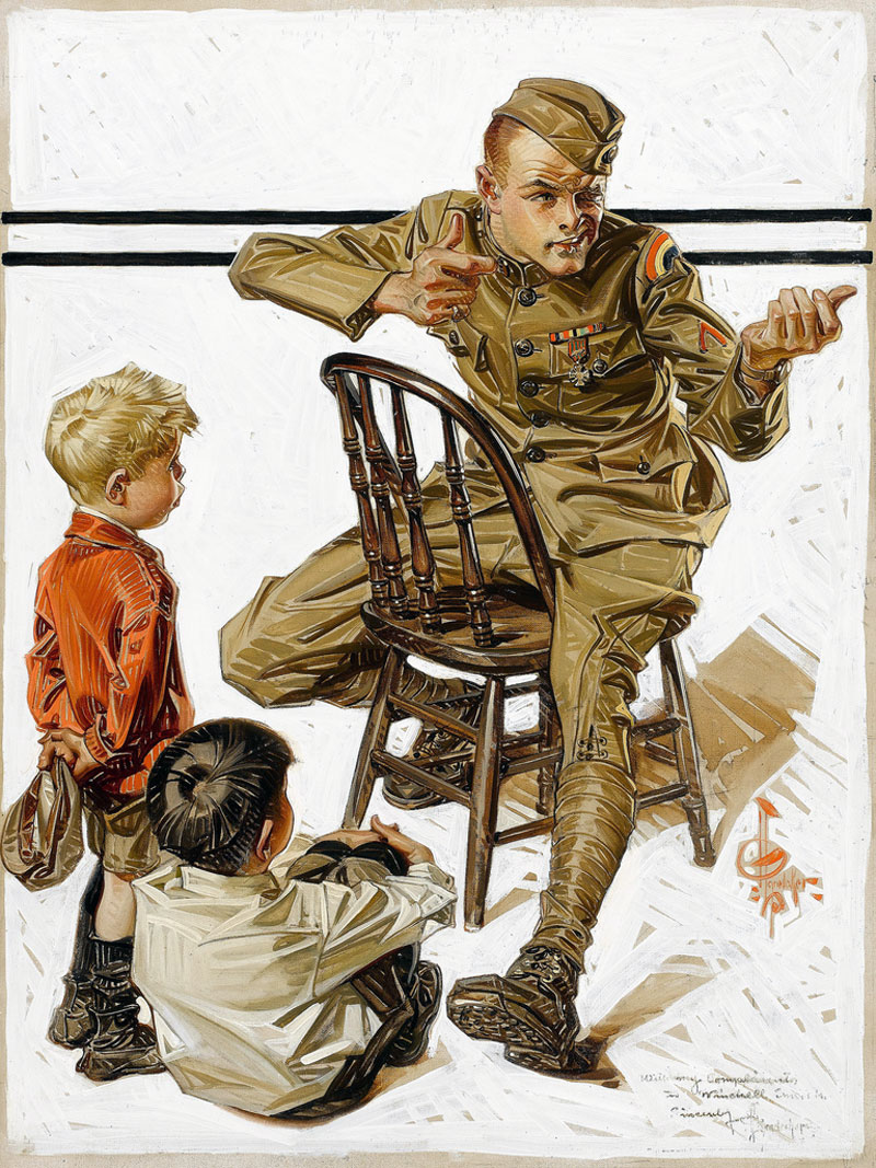 The Hero,s War Story (Военные рассказы героя), 1919