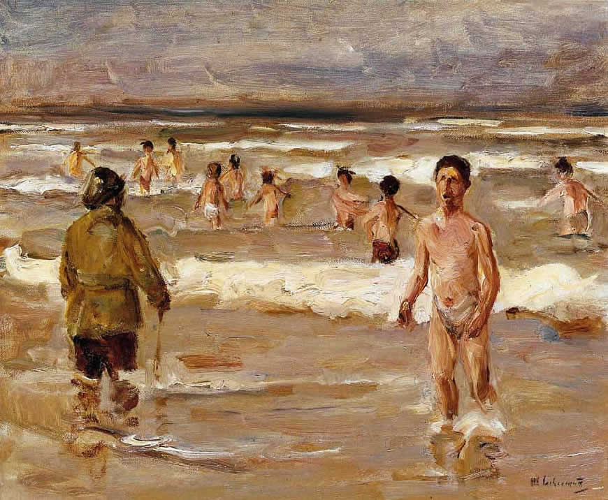 Children Bathing in the Sea (Купающиеся в море дети), 1899