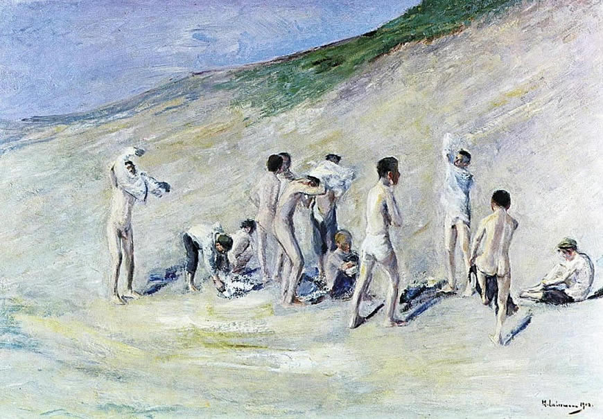 After bathing (После купания), 1904