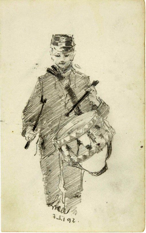 Der kleine Trommler (Маленький барабанщик), 1892