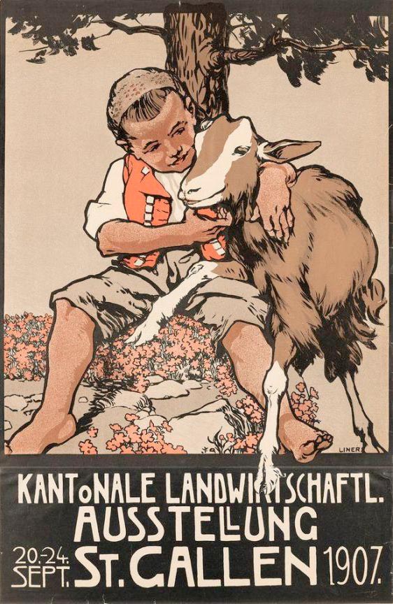 Die kantonale landwirtschaftliche Ausstellung in St. Gallen (Кантональная сельскохозяйственная выставка в Санкт-Галлене), 1907