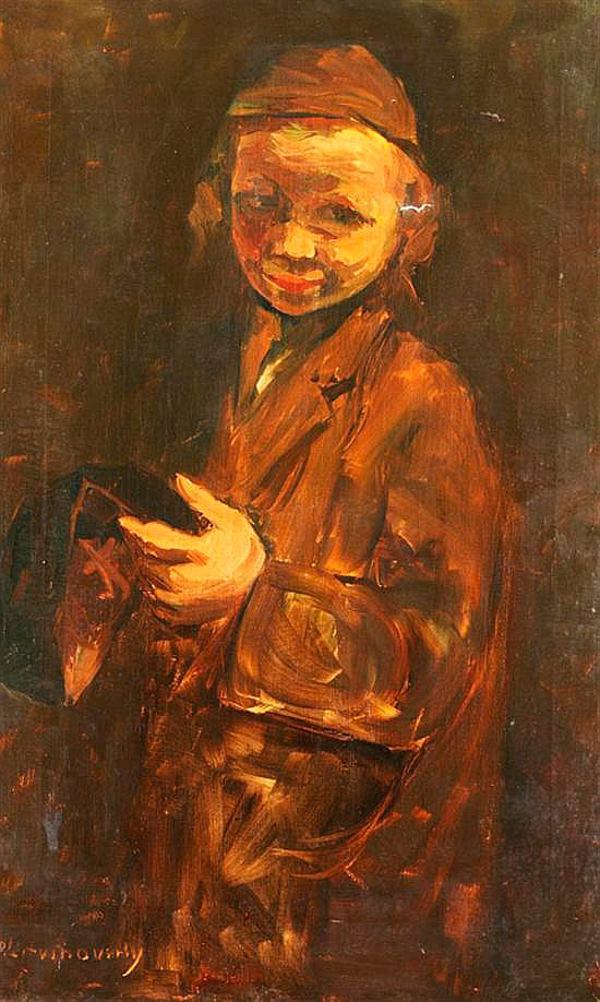 Hassidic boy (Мальчик-хасид), 1930