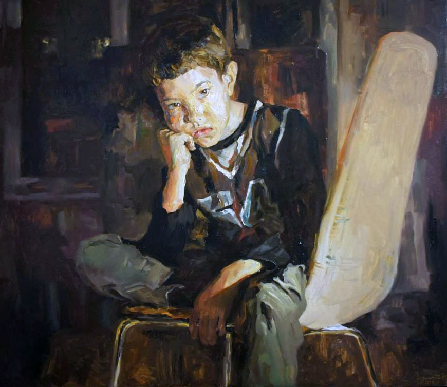 Задумчивый мальчик (Thoughtful boy), 2013