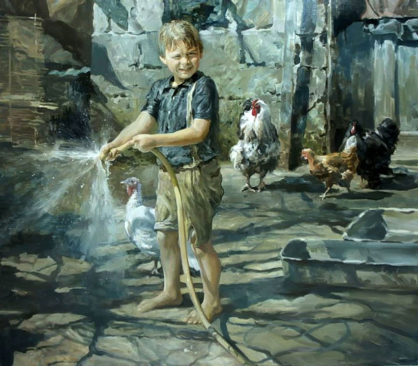 Задумчивый мальчик (Thoughtful boy), 2013