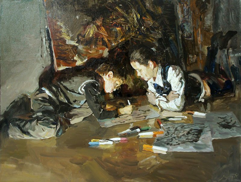 Рисование (Painting), 2014