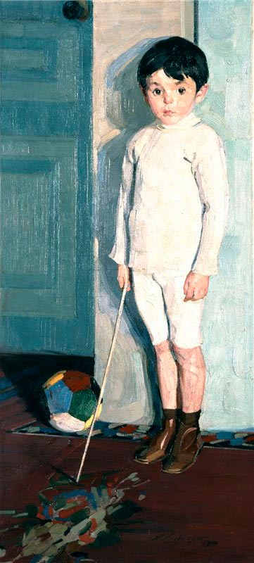 Portrait of young K.M. (Портрет юного К.М.), 1904