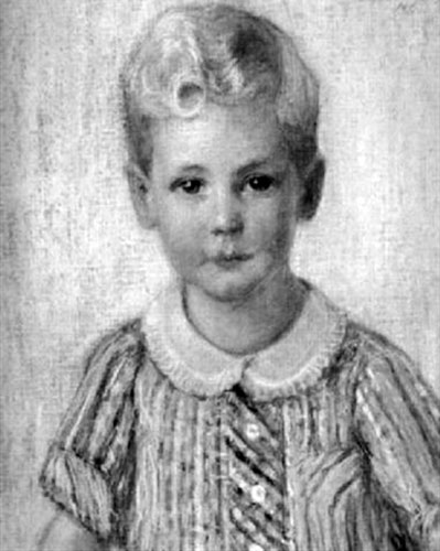 Brustportrait eines vierjährigen Knaben (Портрет четырёхлетнего мальчика), 1941