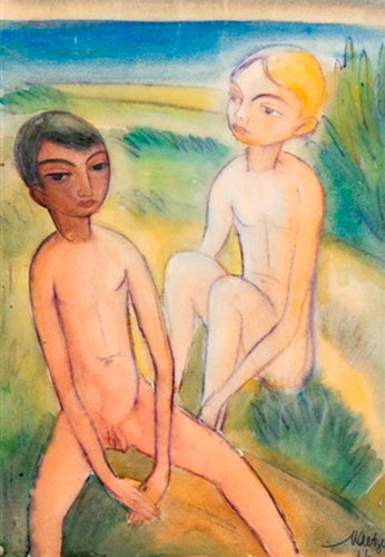 Bathing Boys (Купающиеся мальчики), 1922