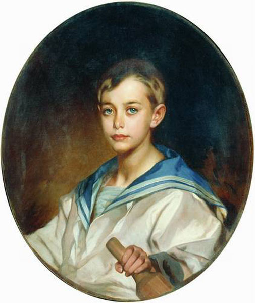 Пopтpeт гpaфa Бориса Cергеевича Шepeмeтьeвa в дeтcтвe (Portrait of Count B. S. Sheremetev as a boy), 1880-е