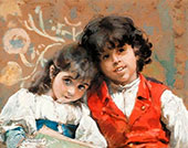 Portrait of children