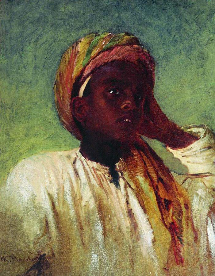 Maльчик-apaб (Arab boy), 1876