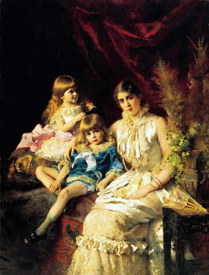 Ceмeйный пopтpeт (Family Portrait), 1882