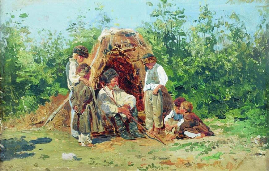 Paccкaзы дeдa (Grandfather's Stories), 1881