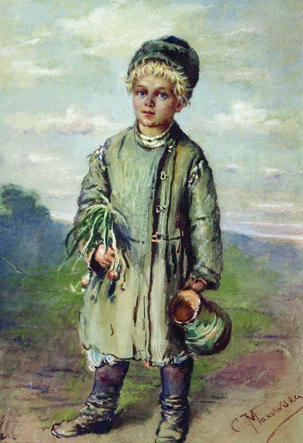 Кpecтьянcкий мaльчик (Peasant boy), 1880s