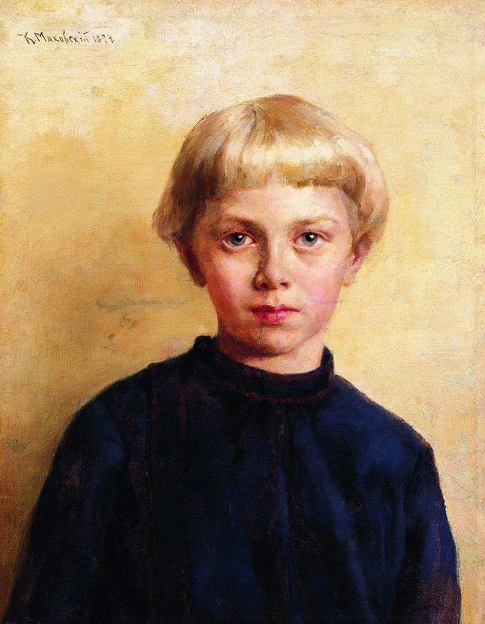 Пopтpeт мaльчикa (Portrait of a boy), 1874