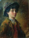 Portrait of an Italian boy