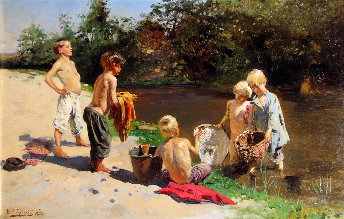 Рыбачки (Fisherboys), 1890