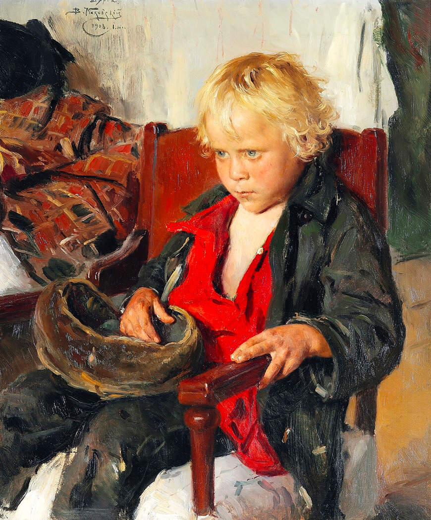 Портрет мальчика / Шурка (Portrait of the boy / Shurka), 1908