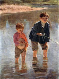 Boys fishing