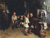 Children in the Workshop of the Artist 