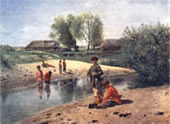 Children at the River