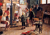 In the Painter's Workshop