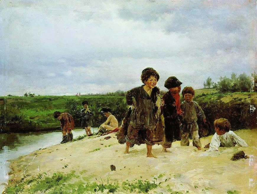 От дождя (Keep the rain out), 1887