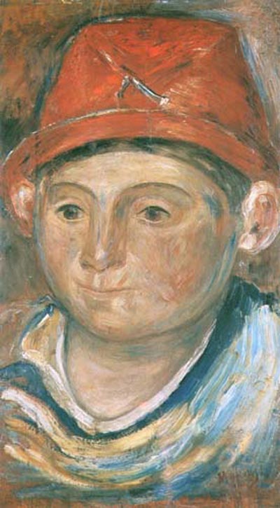 Head of the Boy in a Red Hat (Голова мальчика в красной шляпе)