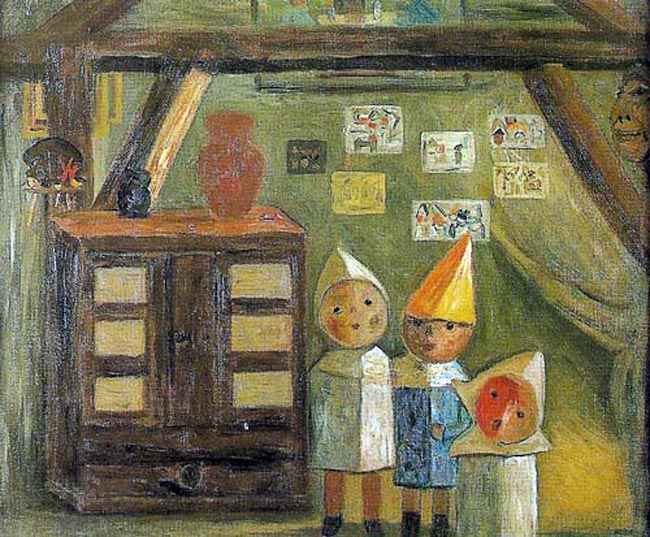 In the Studio (В студии художника), c. 1929