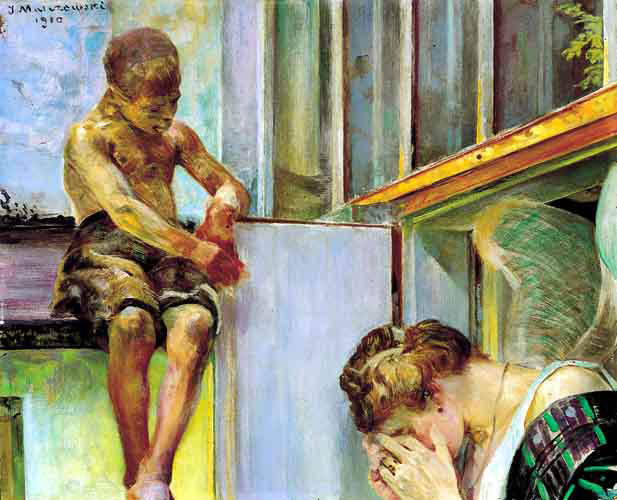 Boy and Chimera (Мальчик и химера), 1910