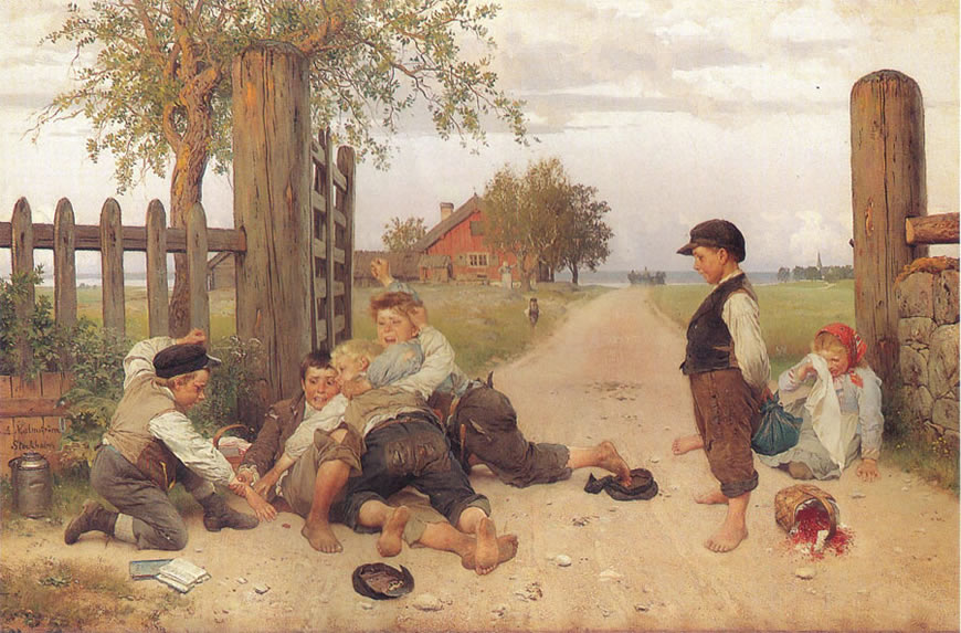 Grindslanten (Платный вход), 1885