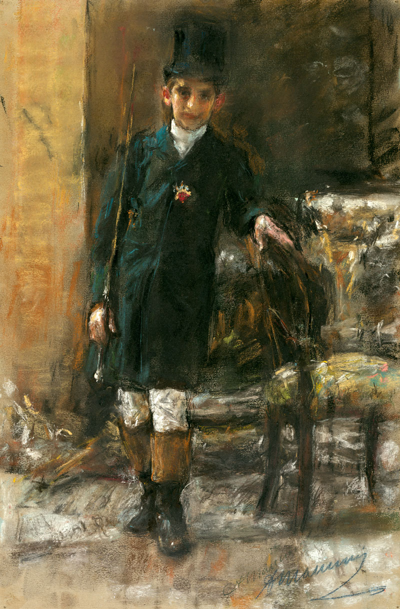 The little groom (Маленький грум), before 1895