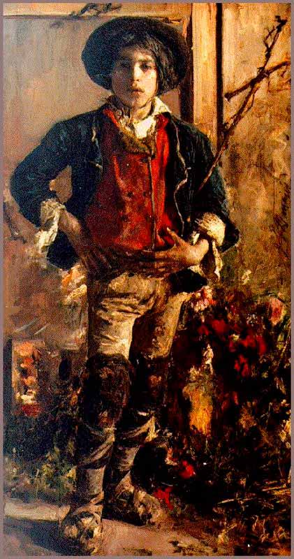 Pastorello con le ciocie (Пастушок в чочах), 1883