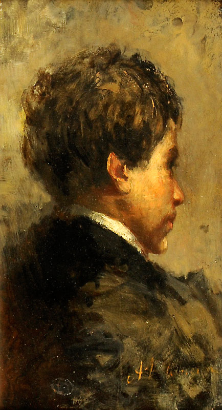 Ragazzo di schiena (Мальчик со спины)