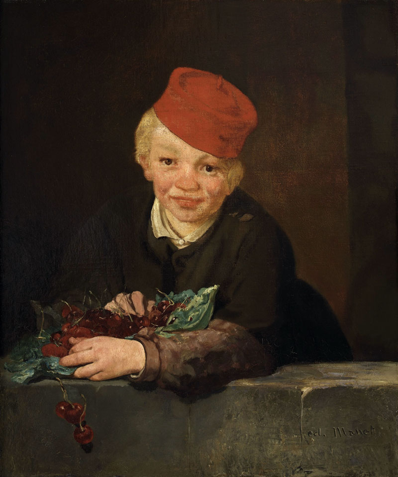 The Boy with the Cherries (Мальчик с вишнями), 1859