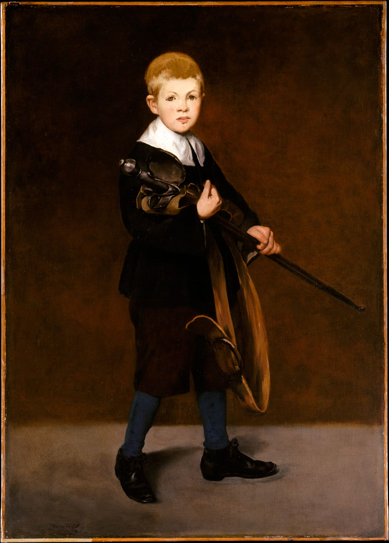 Boy with a Sword (Мальчик с мечом), 1861