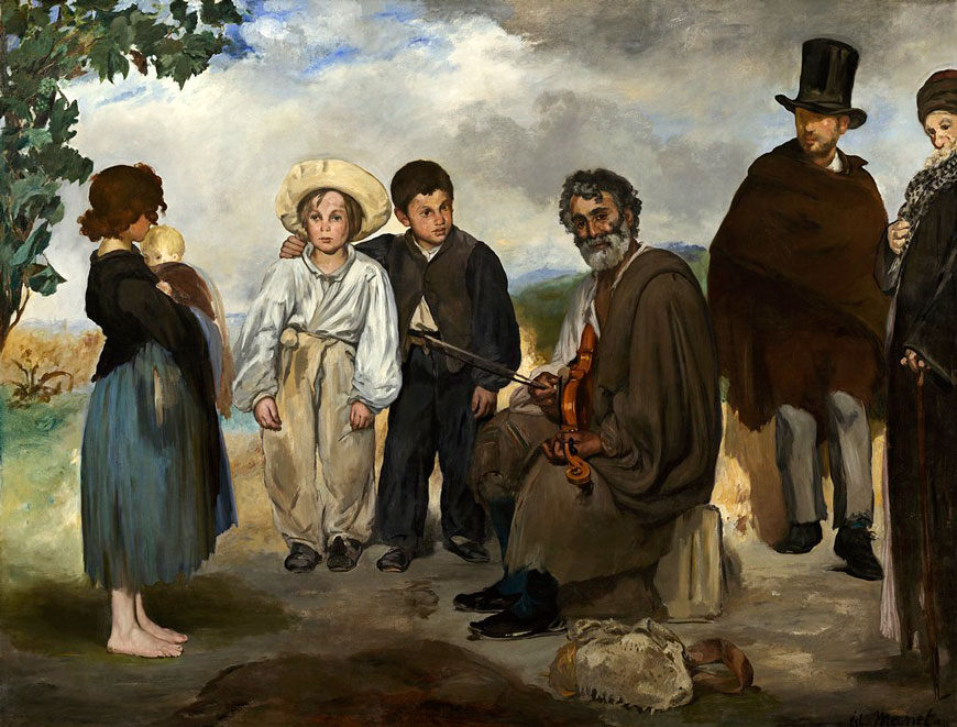 The Old Musician (Старый музыкант), 1862