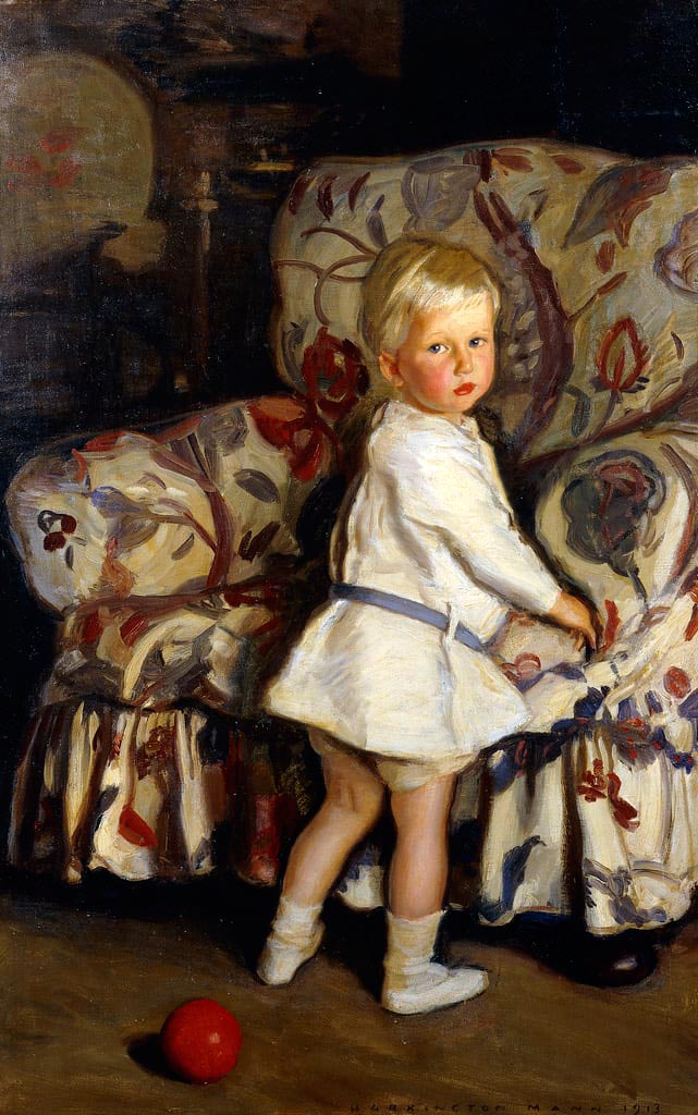 Boy with a red ball (Мальчик с красным мячом), 1913