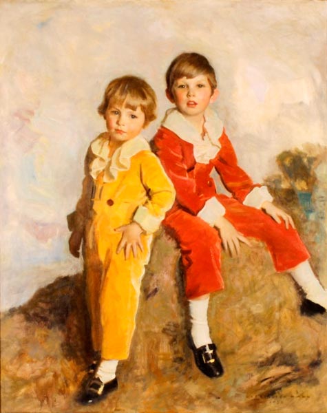 Two children (Два ребёнка), c.1930