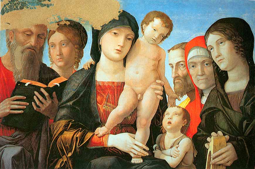 Madonna Col Bambino E Santi (Мадонна с младенцем и святыми), c.1500